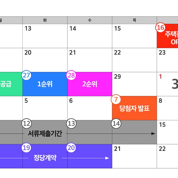 분양일정